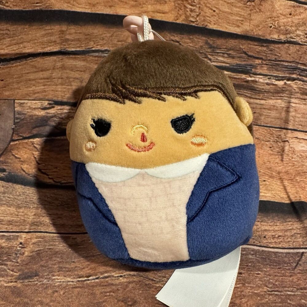 Squishmallows Stranger Things Eleven Clip 3.5" Plush Keychain Netflix NWT 2024